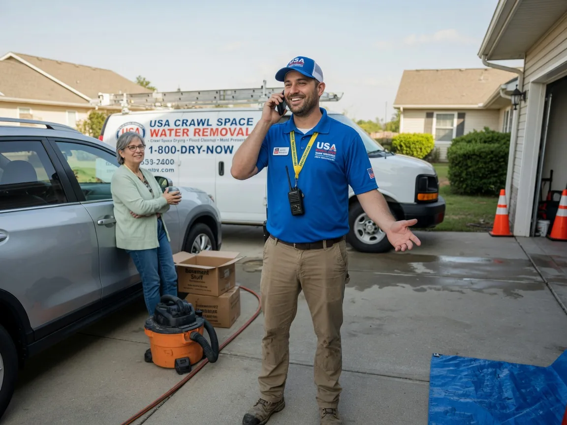 Crawl Space Water Removal Eastville, VA FAQs